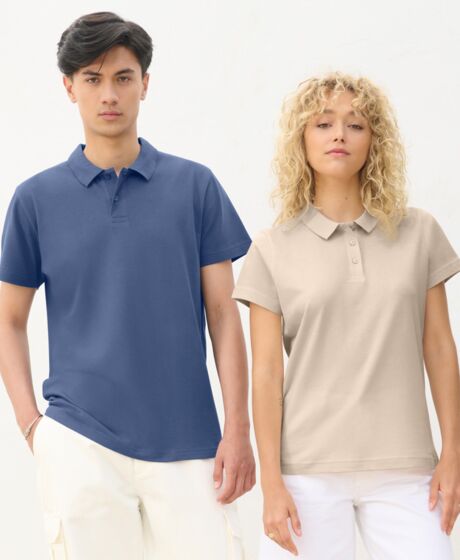 SOL'S Unisex Pulse Twin Piqué Polo Shirt Thumbnail