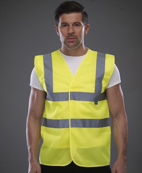 Yoko Top Cool Open Mesh Waistcoat Thumbnail