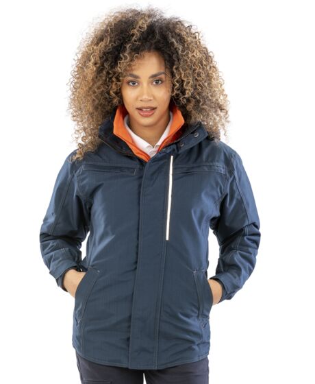 Result Work-Guard Denim Texture Rugged Jacket Thumbnail