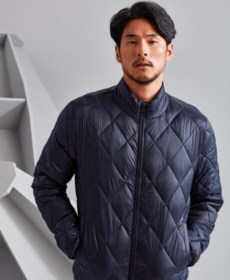 Diamond pane padded Jacket Thumbnail