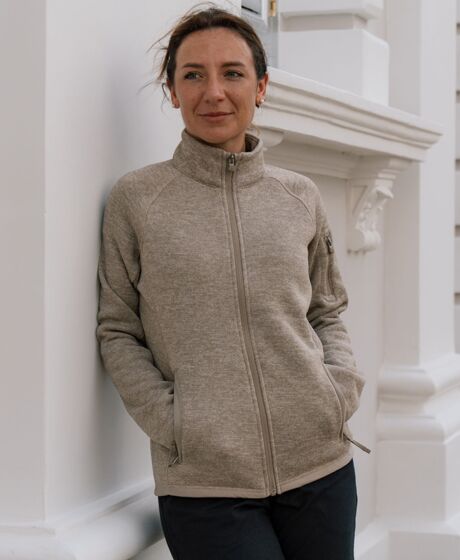 Stormtech Ladies Avalante Full Zip Knitted Fleece Jacket Thumbnail