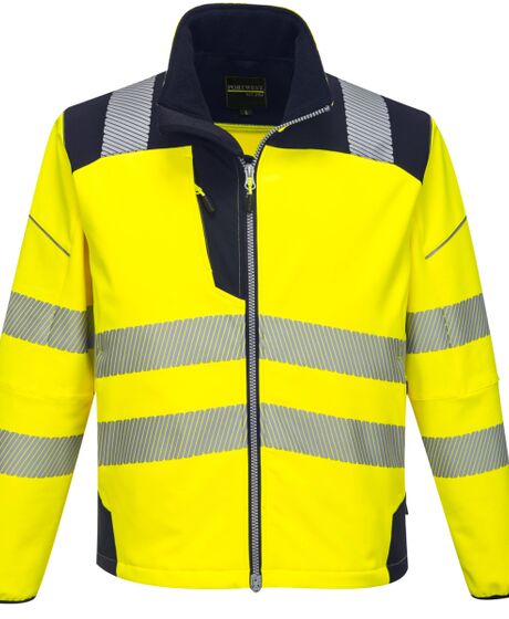 PW3 Hi-Vis Softshell Jacket Thumbnail